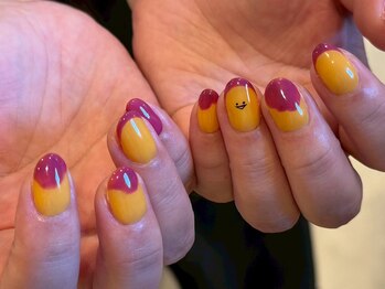 ダコード(D'accord)/持ち込みデザインネイル¥8000