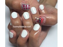サニーサイドアップ ネイル(Sunny SideUp nail)/love sickness art