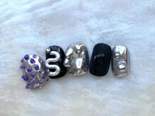 ゆびノさき イバラキシ(ibarakishi)/黒！シルバー！