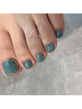 サラ(Sarah.)/ワンカラーフットにミラー追加