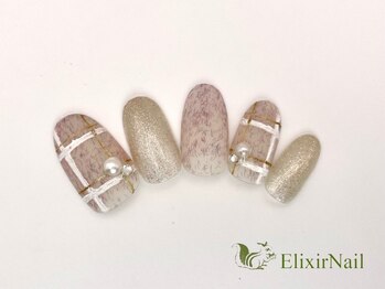 エリクサーネイル 池袋(Elixir Nail)/定額a シンプル/クーポン使用