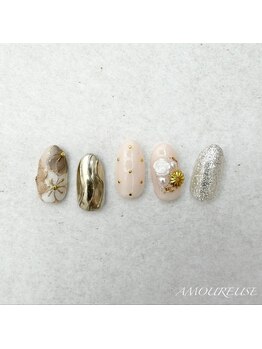 アムルーズ(Amoureuse)/着物ネイル♪