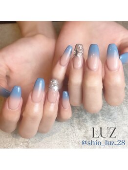 ルース(LUZ)/青グラデーション