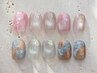 【HAND】魅惑の天然石アート♪奥行き感がたまらない♪￥8800→￥8300！