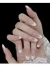 【Hand】大人気NO.1☆自爪フレンチorカラーフレンチ6980