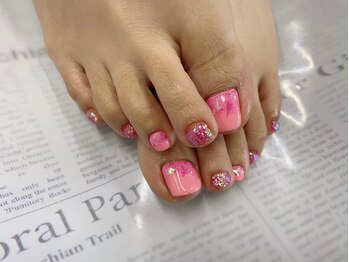 ネイルサロン ヒルズ(nail salon Hills)/フット定額ジェルセット￥7110～