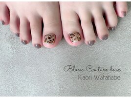 autumn foot nail♪