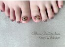 autumn foot nail♪