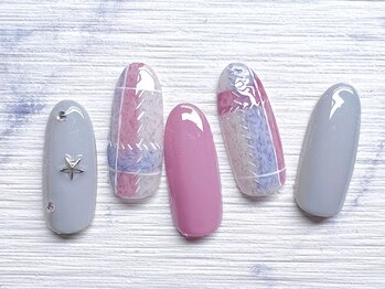 ネイルサロン インプレス(Impress)/チェック柄ネイル