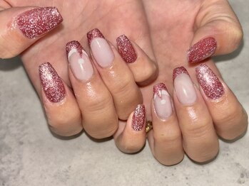 ネイルサロン ドゥ(Nail Salon Doux)/(平田)サンタクロースネイル