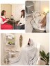 【赤ちゃんが欲しい！】妊活応援コース　よもぎ蒸し50分+水素水足湯15分付き