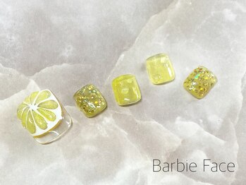 バービーフェイス 恵比寿(Barbie Face)/レモンネイル