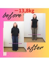 スーパースリムダイエット 相模大野/3ヵ月－13,8ｋｇ減ダイエット♪