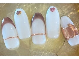 大人可愛いぷっくりハート