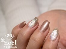 ノエル(Noel)/雪の結晶ネイル