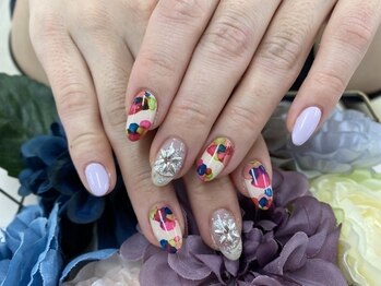 【田坂】カラフルリキッドnail