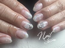 ネイルセッション(nail session)/雪の結晶