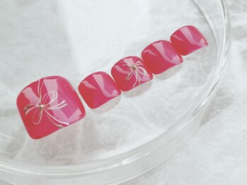 ブレスネイル(brace Nail)/リボンアートネイル