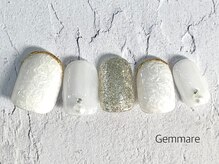 ジェンマーレ たまプラーザ店(Gemmare)/ぐるぐるお花ネイル