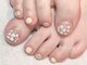 プルメリア バイ リリーズ ネイル(Plumeria By Lily's Nail)の写真/【いつでもオフ込♪定額フルアートフットジェルネイル】オフ無し60分仕上げ!毎月デザイン更新中!要チェック