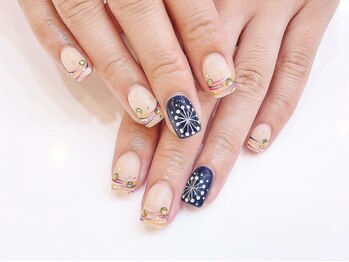 ネイルコレクション ベビーピンク(Baby Pink)/ジェルアート放題☆花火：水風船