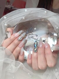 スカルプ◆4本アート