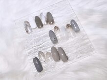 はあとねいる 本山店/グレーネイル
