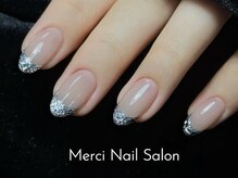 メルシー(Merci)/人気UP★キラキラガラスフレンチ