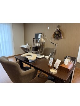 個室があるサロン