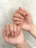 ●ハンドジェル●ワンカラー/ラメグラデーション¥6,000
