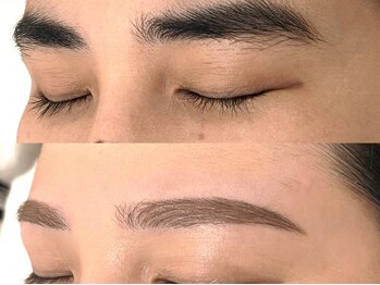 ラフ バイ スリーエヌ(Laugh by NNN)の写真/平日1000円オフ！アイブロウWax+間引き+アイブロウメイクが4500円で受けられます☆初めての方も◎