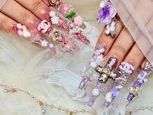 ミズネイル 高田馬場(MIZU NAIL)の雰囲気（ワンホン韓国パーツ・カラー・マグネットも豊富♪フットネイル◎）