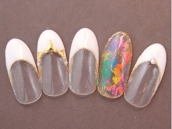 ネイルサロン ビジュードゥ(Nailsalon Bijoux doux)/アートネイル¥8500!!