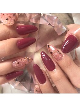 アイリッシュネイル 久屋大通店(Irish Nail)/ボルドーネイル