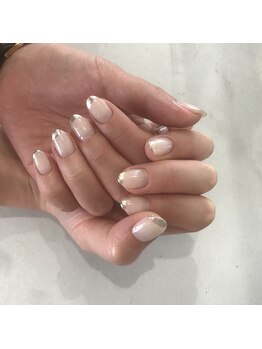 アンバー(Amber)/ハーフミラーネイル☆