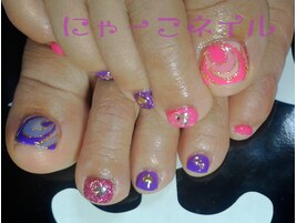 プッチ柄フット☆持ち込デザイン