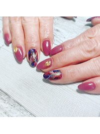 大人カラーネイル☆