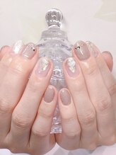 レインボートライブドゥネイル(rainbow tribe deux NAIL)/ベージュネイル☆