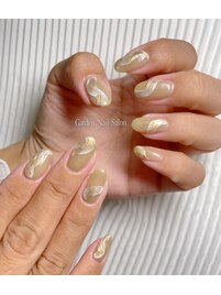 ニュアンスネイル　¥7500