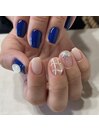 ブルーネイル　¥6350