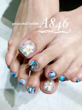 エーハチヨンロク(A846)/footアート定額＋追加アート