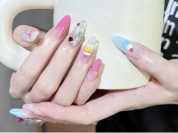 ベストネイル 渋谷109前店(Best Nail)/カラー風持ち込みグラデーション