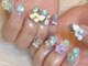 チャーピーネイル(CHIRPY NAIL)の写真/【贅沢ゴテゴテ◎】中目黒希少ゴテゴテネイル！量産型＊夢かわ＊GAL＊とにかく派手に！選べる定額コース有
