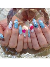 エスフィーネイルサロン リシェル(Esfy nailsalon Richer)/うさ耳ネイル