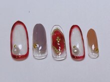 ネイルサロン ネイルクク 桑名駅前店(Nail KUKU)/大人可愛い♪