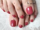 foot ワンカラーネイル