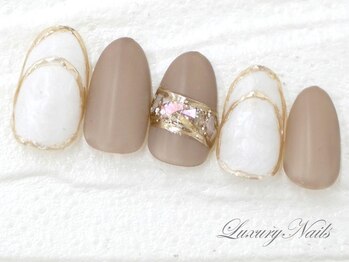 ラグジュアリーネイルズ タカダノババ(Luxury Nails Takadanobaba)/キラキラ&マット*アクセサリー