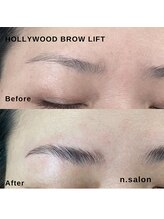 エヌサロン(n.salon)/ハリウッドブロウリフト