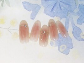 定額★チークネイル