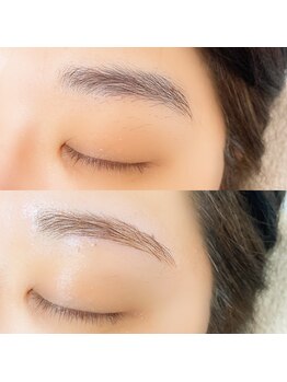 アイラッシュサロン フルール(eyelash salon FLEUR)/眉毛Wax +カラーでイメチェン